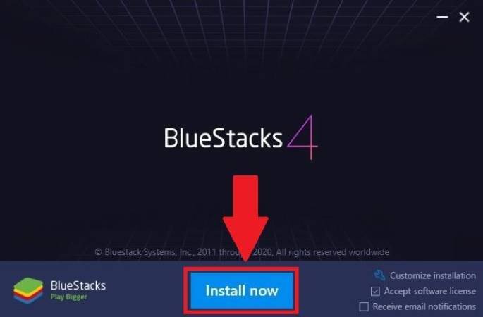Download Bluestacks for PC