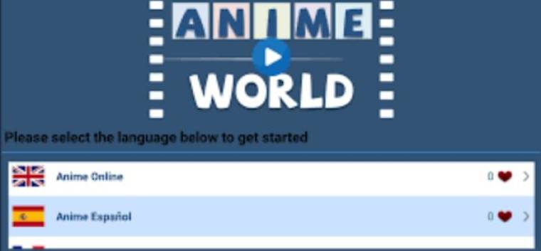 Anime World Apk
