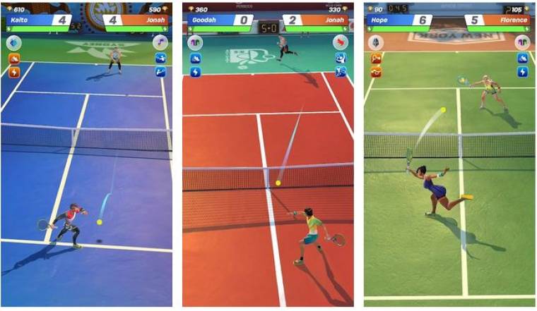 Tennis Clash Mod APK  Mod apk v3.17.0 (Unlimited Coins) Screenshot
